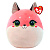 Мягкая игрушка Розовая лисичка Roxie Squish а Boos 25 см Ty inc 39223
